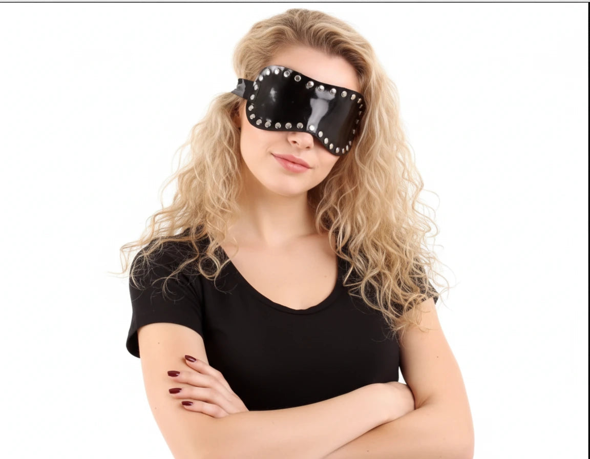 Punk Latex Eye Mask