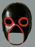 Fierce Red Demon Latex Hood