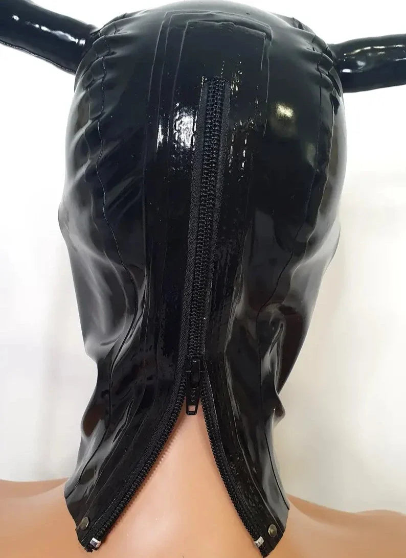 Evening Wear Latex Three-Piece Set