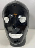 Phantom Avenger Latex Hood — Black