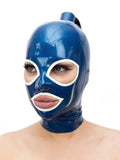 Ocean Avenger Blue & White Latex Mask
