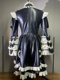 High-Neck Long-Sleeve Latex Catsuit