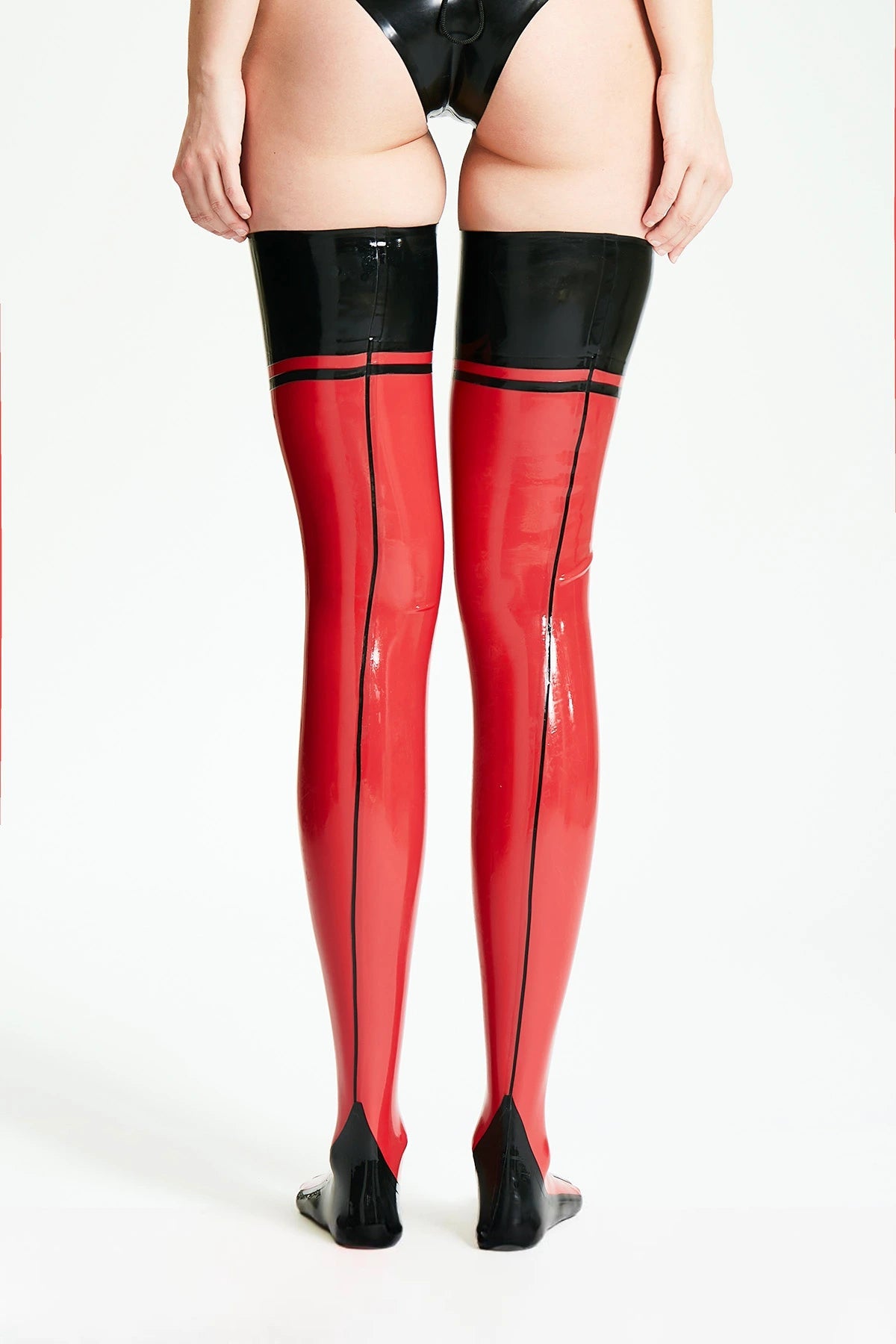 'Goody Two Shoes' Latex Stockings
