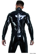 Latex Long Sleeve Back Zip Top – Men