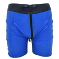 Latex Double Zipper Shorts – Handmade High-Gloss Latex Shorts for Men