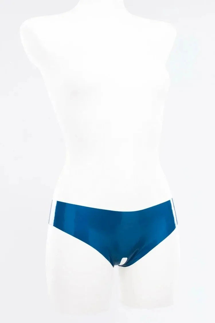 Classic Latex Panty — Navy Blue